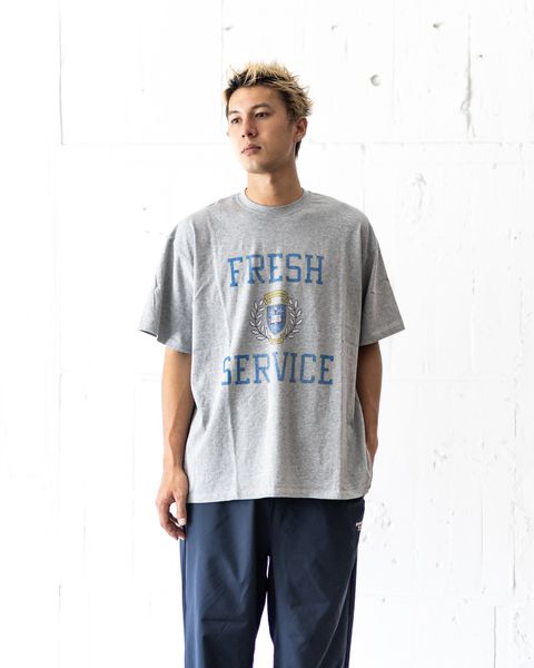 FreshService CORPORATE PRINTED S/S TEE "COLLEGE"☆8月16日(土)新作発売！