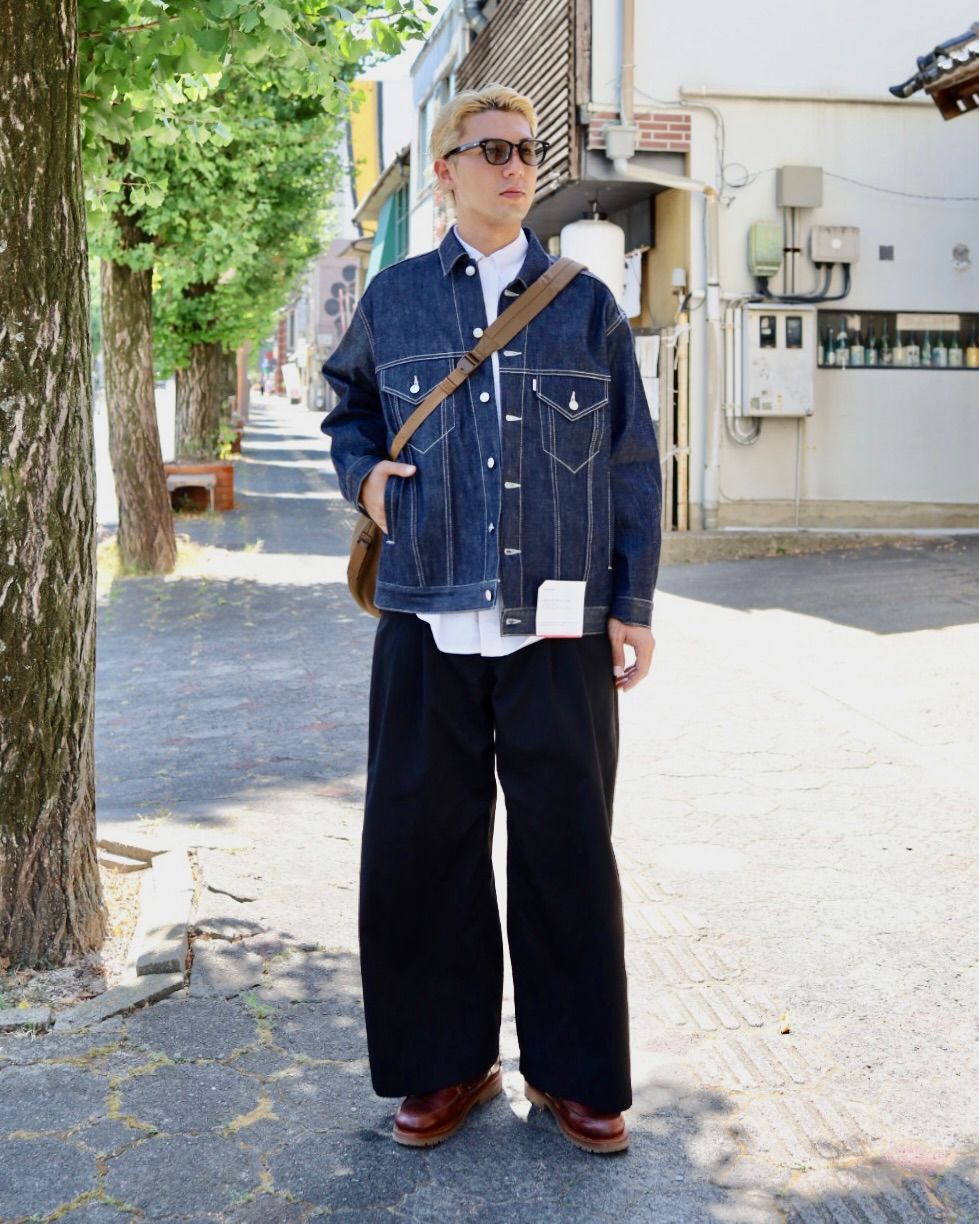 Graphpaper Selvage Denim Trucker Jacket MARK STYLE