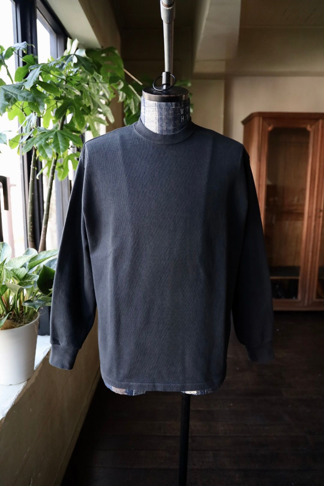 アプレッセ 25SS Vintage L/S T-shirt(25SAP-05-03K)BLACK☆3月22日(土)発売！