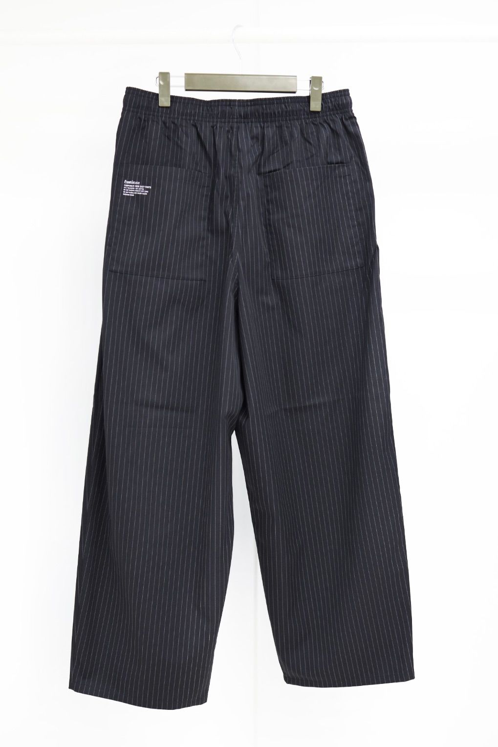フレッシュサービス 26SS CORPORATE WIDE EASY PANTS(FSC262-40014B)BLACK STRIPE☆5月30日(土)発売！