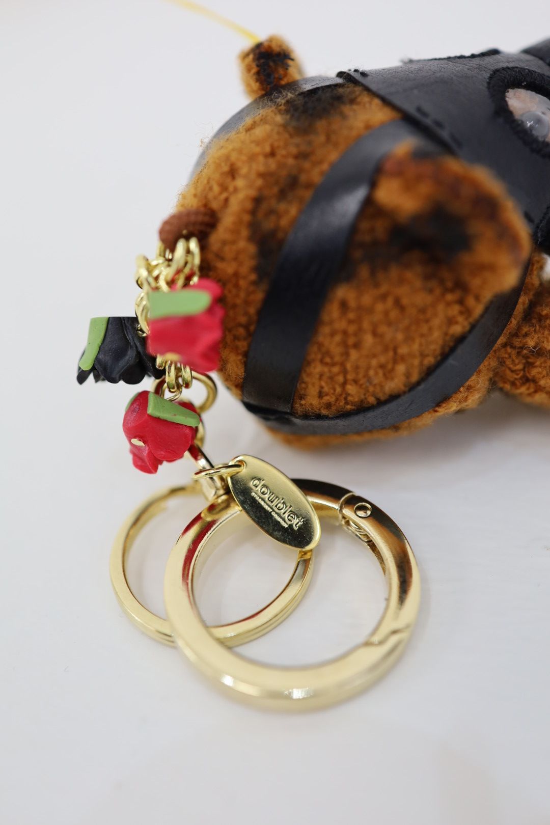 doublet ダブレット26AW GUS MASK BEAR KEY RING(26AW78AC51)GOLD☆6月13日(土)新作発売！