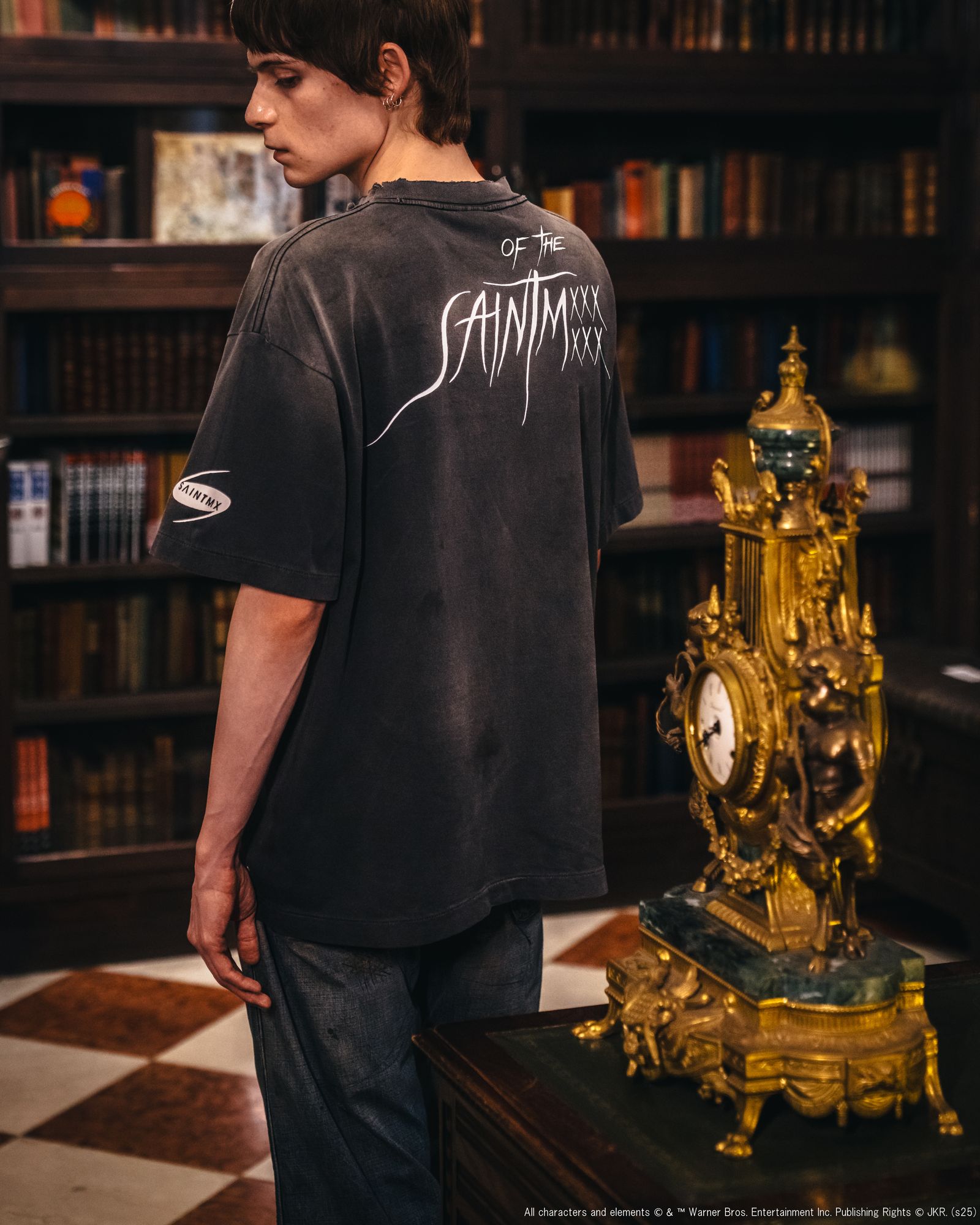 セントマイケル Tシャツ SORCERER'S HP_SS TEE(SM-HR1-0000-C44)BLACK★9月1日(月)発売！
