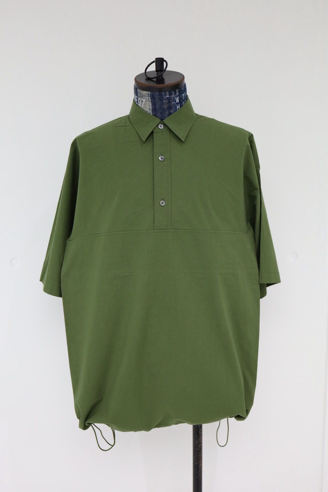 フレッシュサービス CRISP COTTON ANORAK S/S SHIRT(FSC261-50248)KHAKI☆3月14日(土)発売！