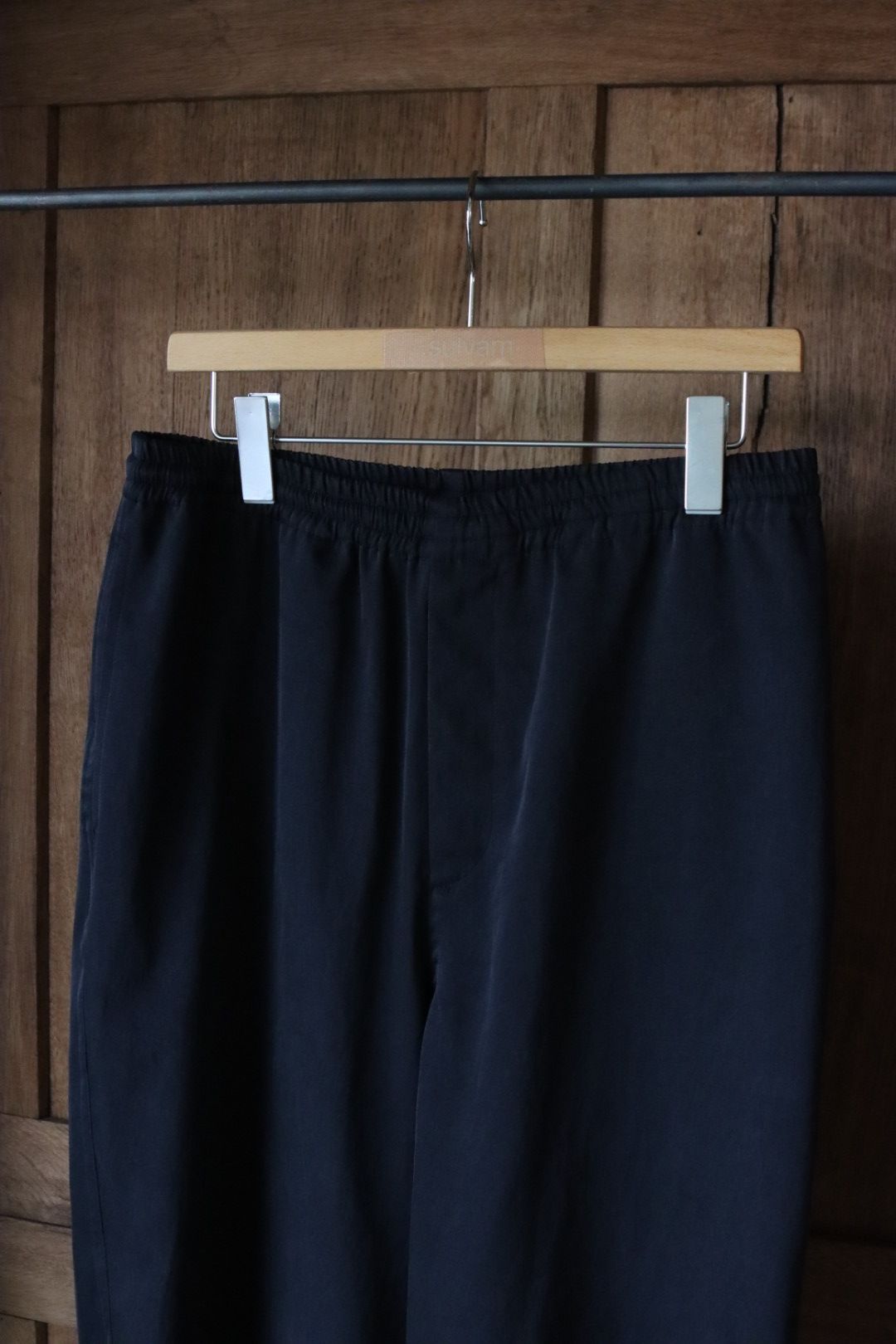 アプレッセ24SS SILK PANTS(24SAP-04-24H)NAVY