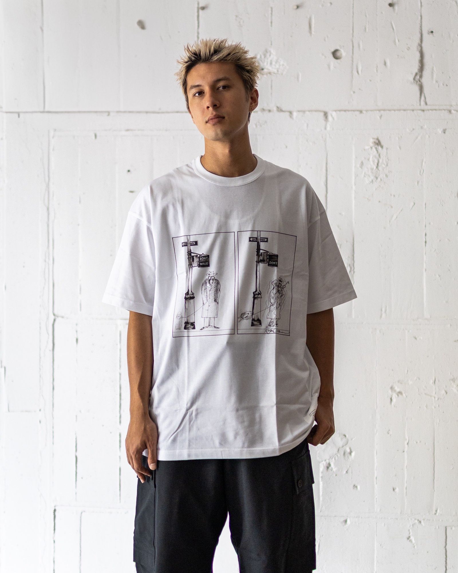 COMME des GARÇONS HOMME ボトルプリント Tシャツ S COMME des GARCONS HOMME 天竺プリントTシャツ 8月9日(土)新作