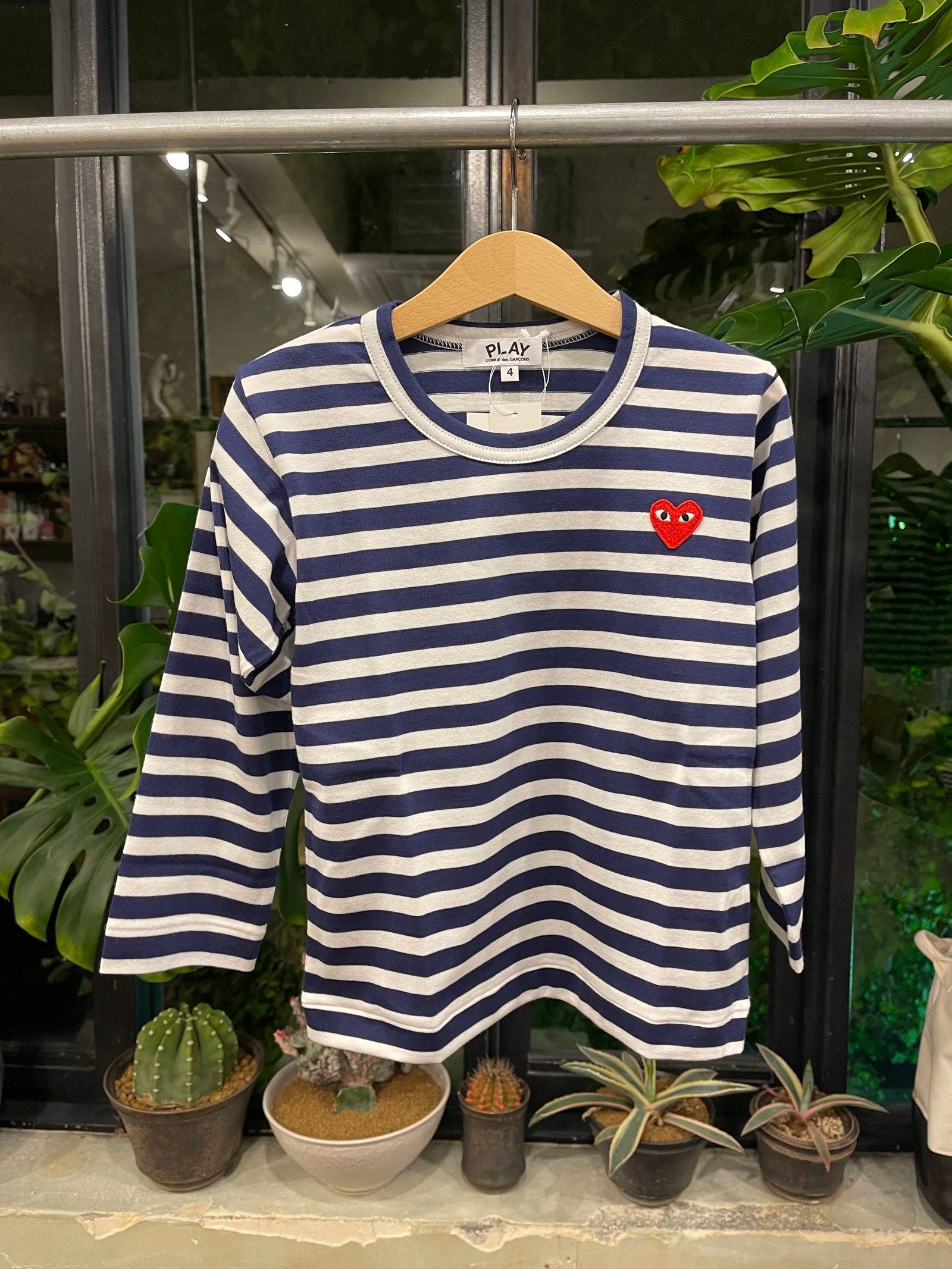 PLAY COMME des GARCONS - プレイコムデギャルソン PLAY STRIPED T