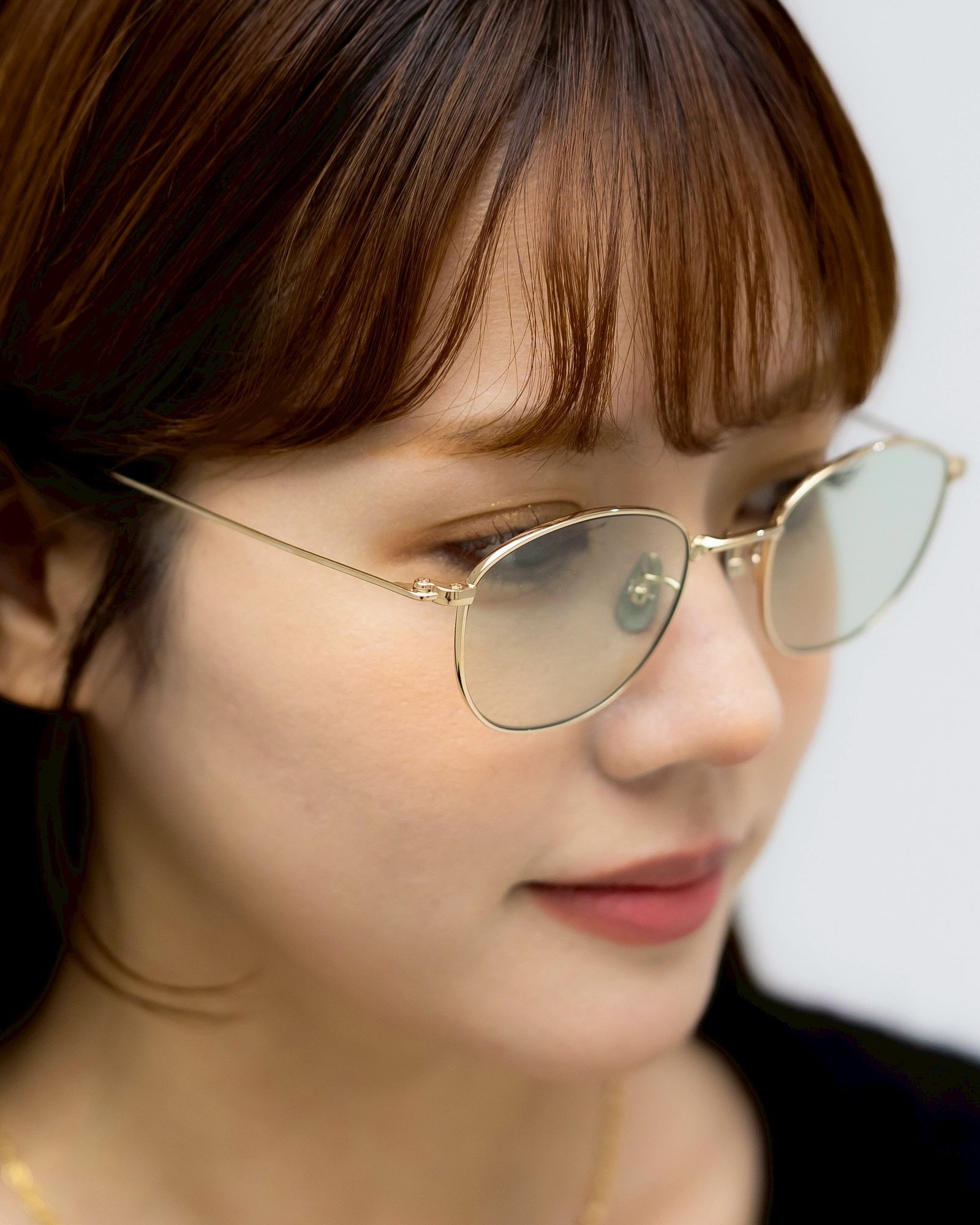 ノチノオプティカル KOUGETSU NOCHINO-N13 #3 CHAMPAGNE GOLD × CLEAR to GREY (調光モデル)☆11月22日(土)発売！