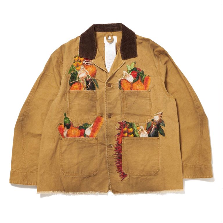 doublet - doublet ダブレット26SS VEGETABLE EMBROIDERY WORK JACKET