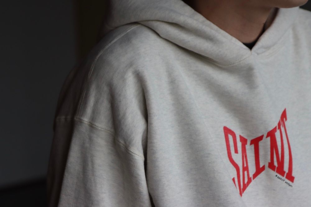 ©SAINT M×××××× HOODIE_LOGO(SM-A21-0000-033) style.2021.9.3.