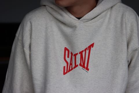 ©SAINT M×××××× HOODIE_LOGO(SM-A21-0000-033) style.2021.9.3.