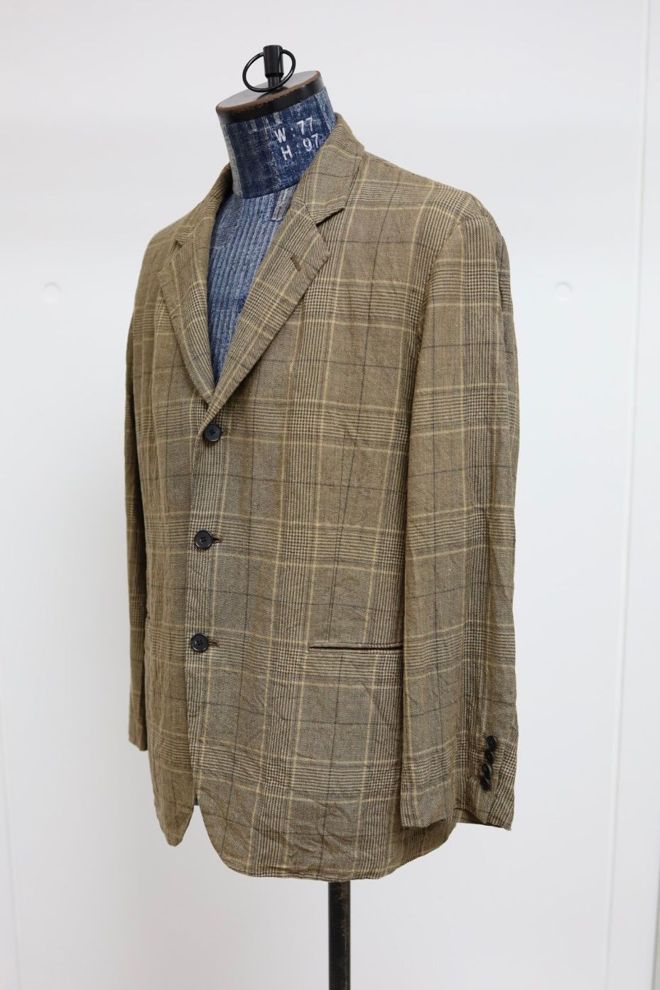 アプレッセ 2026 STYLE1 Washed Wool Linen Jacket (26SAP-01-14)BEIGE☆1月24日(土)発売！
