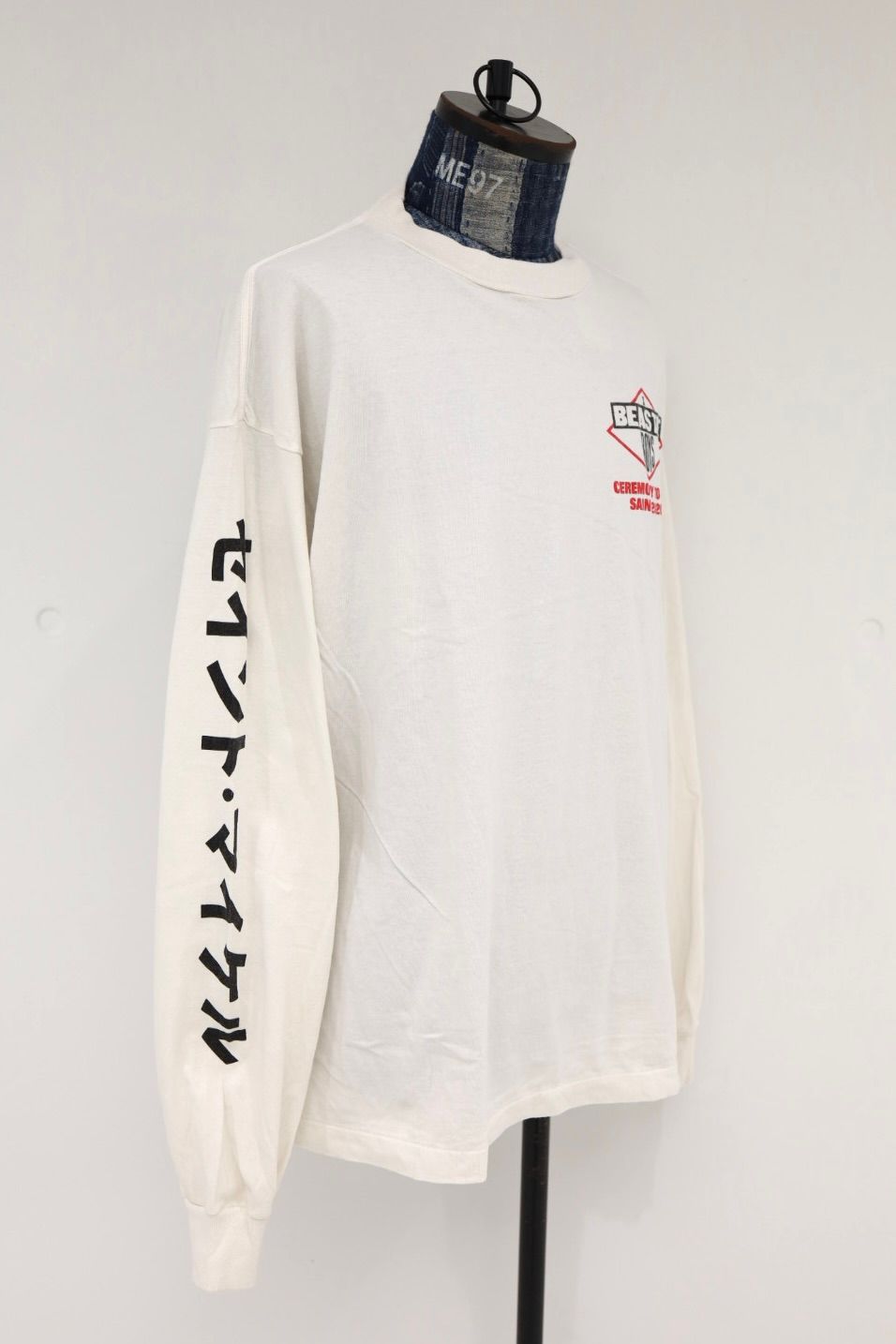 セントマイケル 26SS BTB_LS T-SHIRT/BEASTIEBOYS(SM-MK8-0000-C24)WHITE☆3月7日(土)発売！