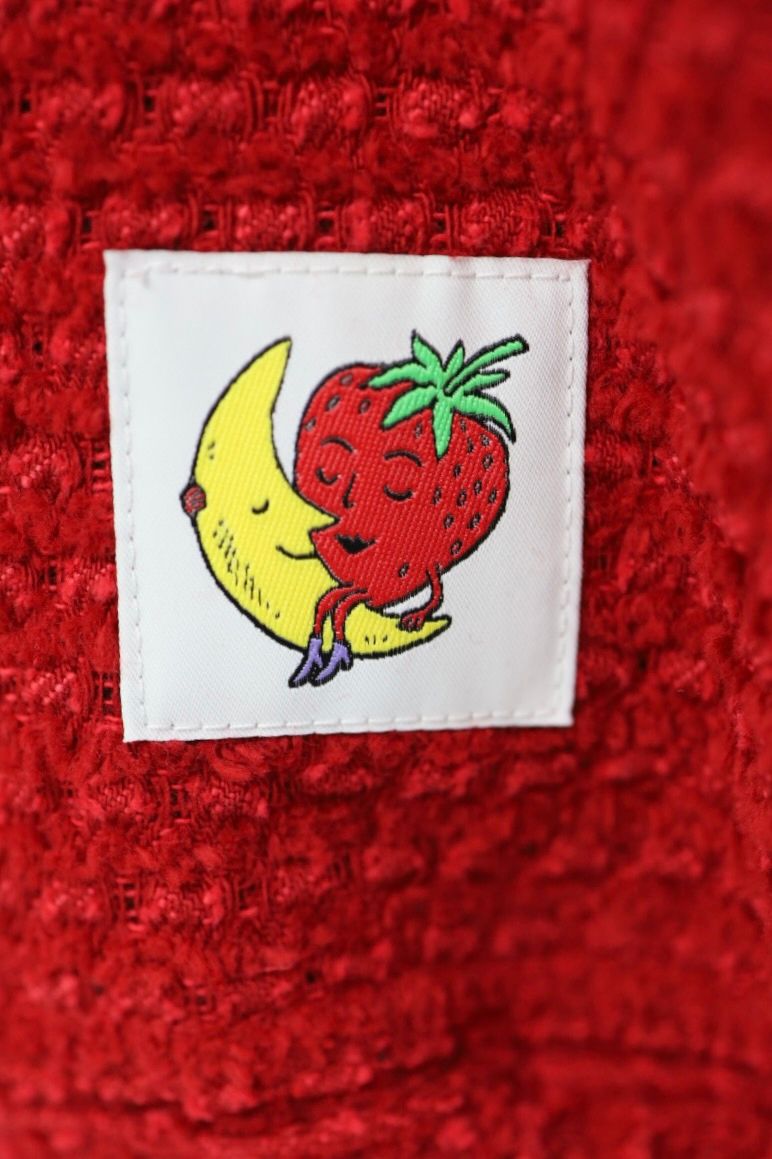 doublet ダブレット26SS STRAWBERRY WORK JACKET (26SS16BL254-1) RED★1月17日(土)11:00発売！