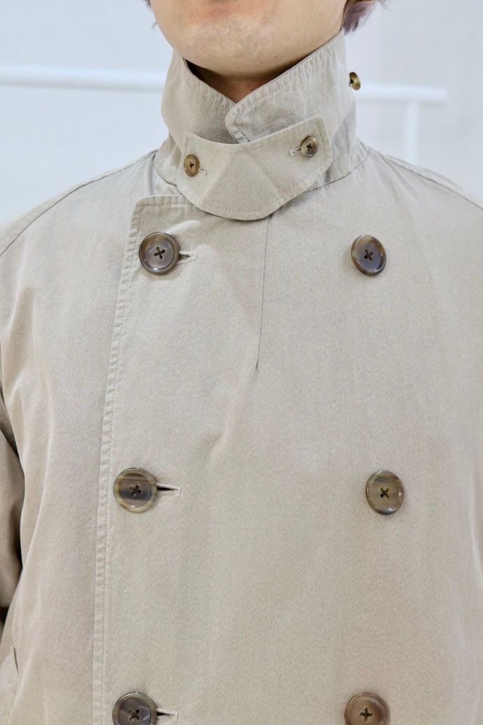 アプレッセ 2026 STYLE1 Vintage Trench Coat(26SAP-01-58)ECRU☆2月21日(土)発売！