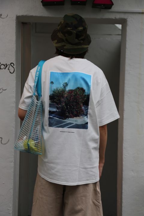 WIND AND SEA SEA "flower"PHOTO (SATIN) T-SHIRT(WDS-20S2-CS-07)"WHITE".2020.7.10.