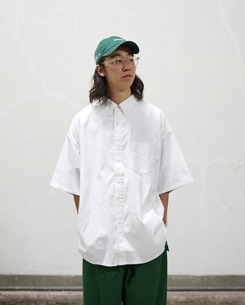 FreshService - フレッシュサービス DRY OXFORD CORPORATE S/S B.D.