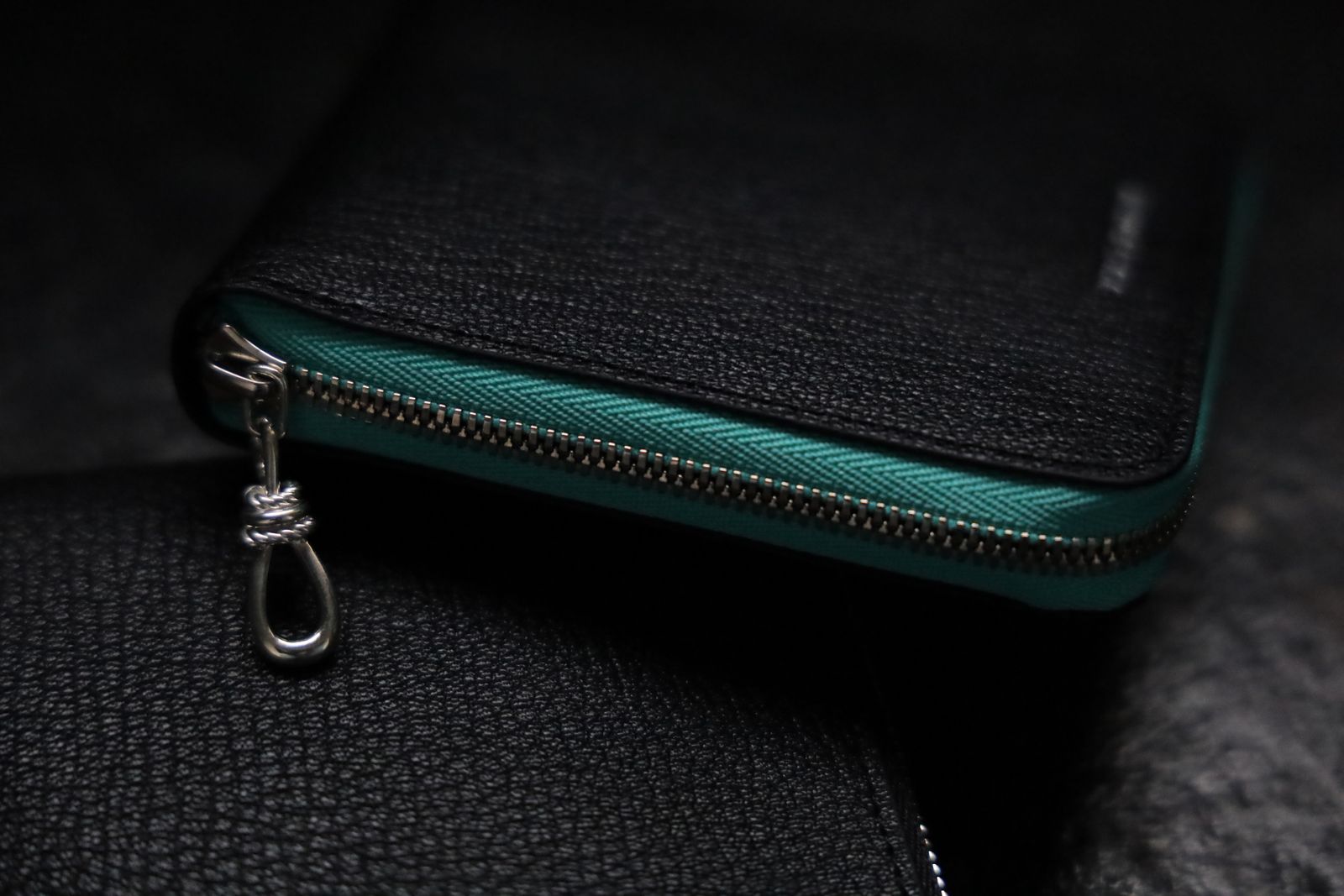 XOLO JEWELRY ショロジュエリー / Round Zip Wallet (XOWC002TEA) TEAL