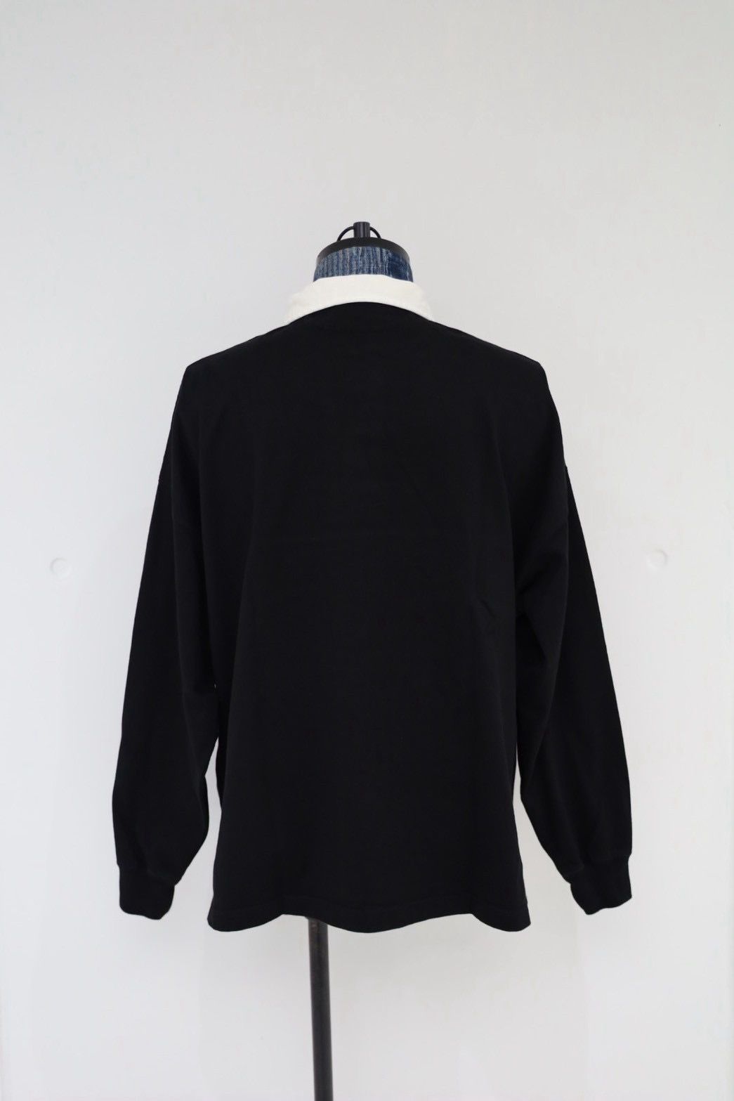 セントマイケル 26AW SAINT LIFE_LS POLO SHIRT (SM-MK1-0000-023) BLACK☆9月19日(土)発売！