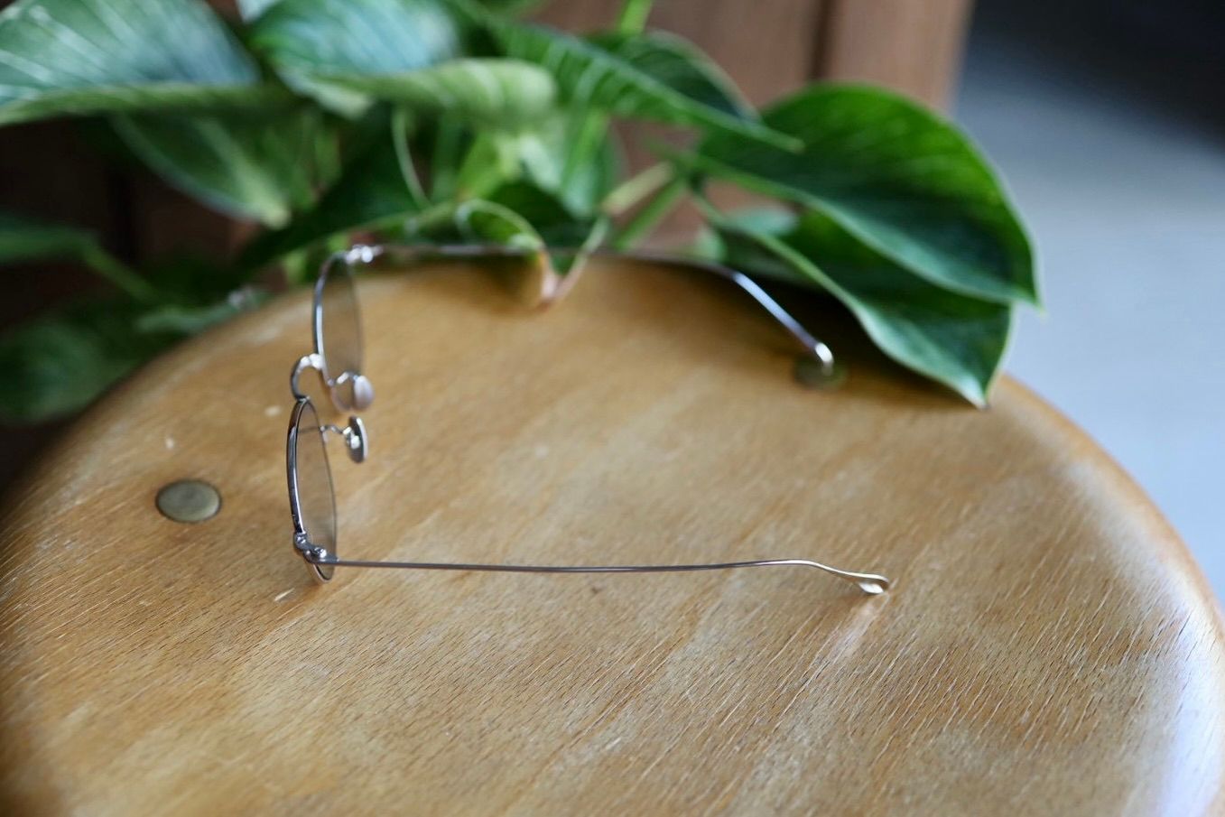 ノチノオプティカル KOUGETSU NOCHINO-N13 #2 PLUTINUM SILVER × GREY GREEN to D.GREY (調光モデル)☆11月22日(土)発売！