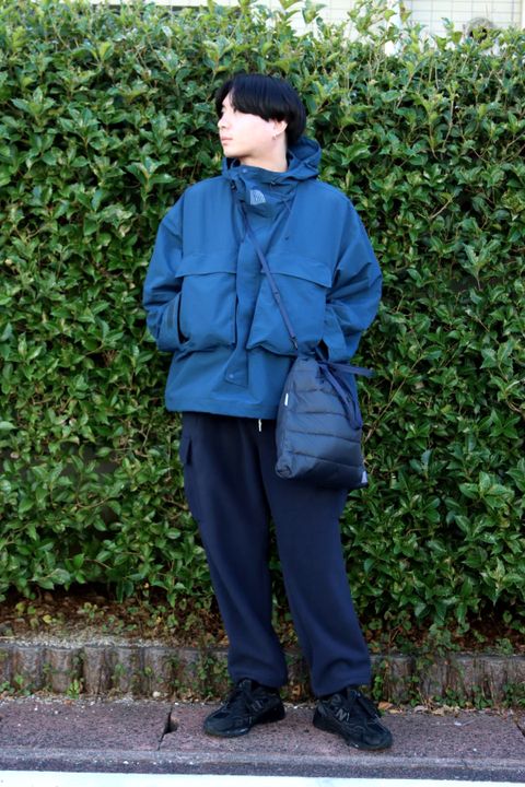 SFC NYLON HOODIE JACKET style.2022.9.30