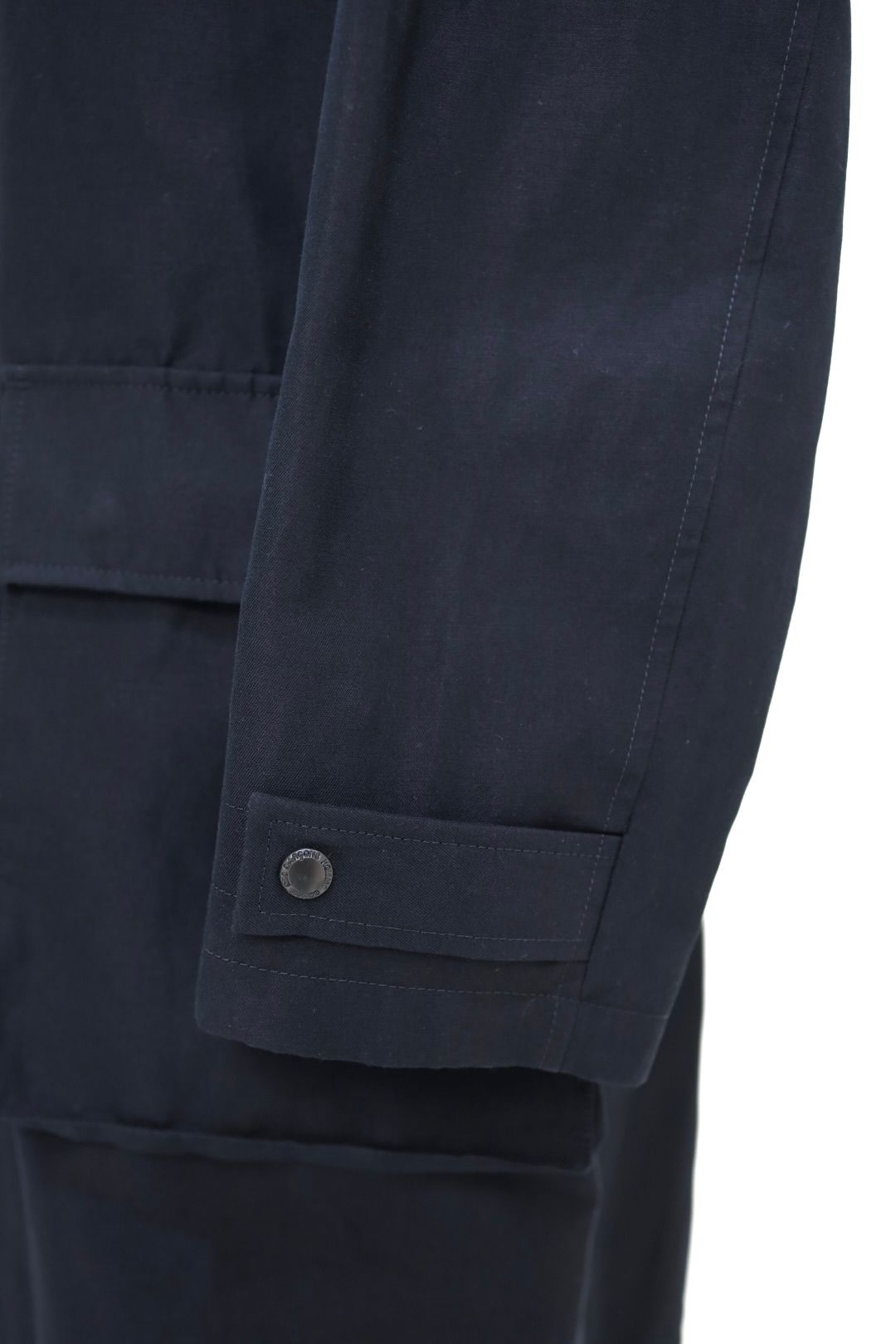 コムデギャルソンオム26SS 綿麻強撚サージコート(HQ-C001-051)NAVY☆2月6日(金)発売！