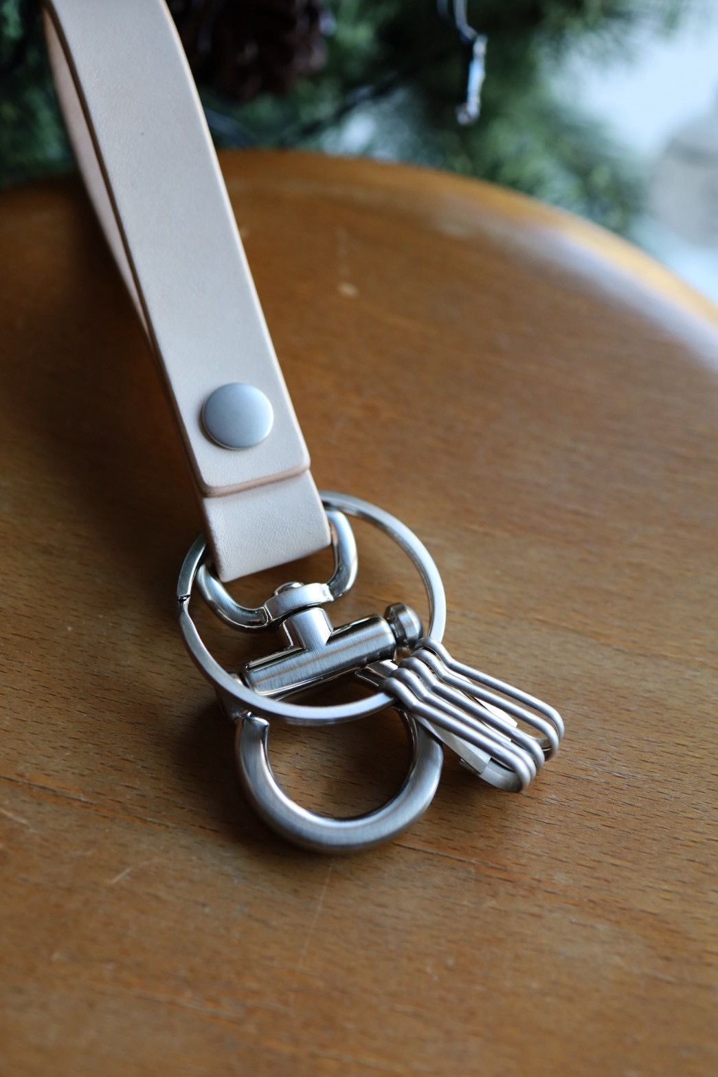 エンダースキーマ キーホルダー  key flock(qn-rc-kha)natural☆12月6日(土)発売！