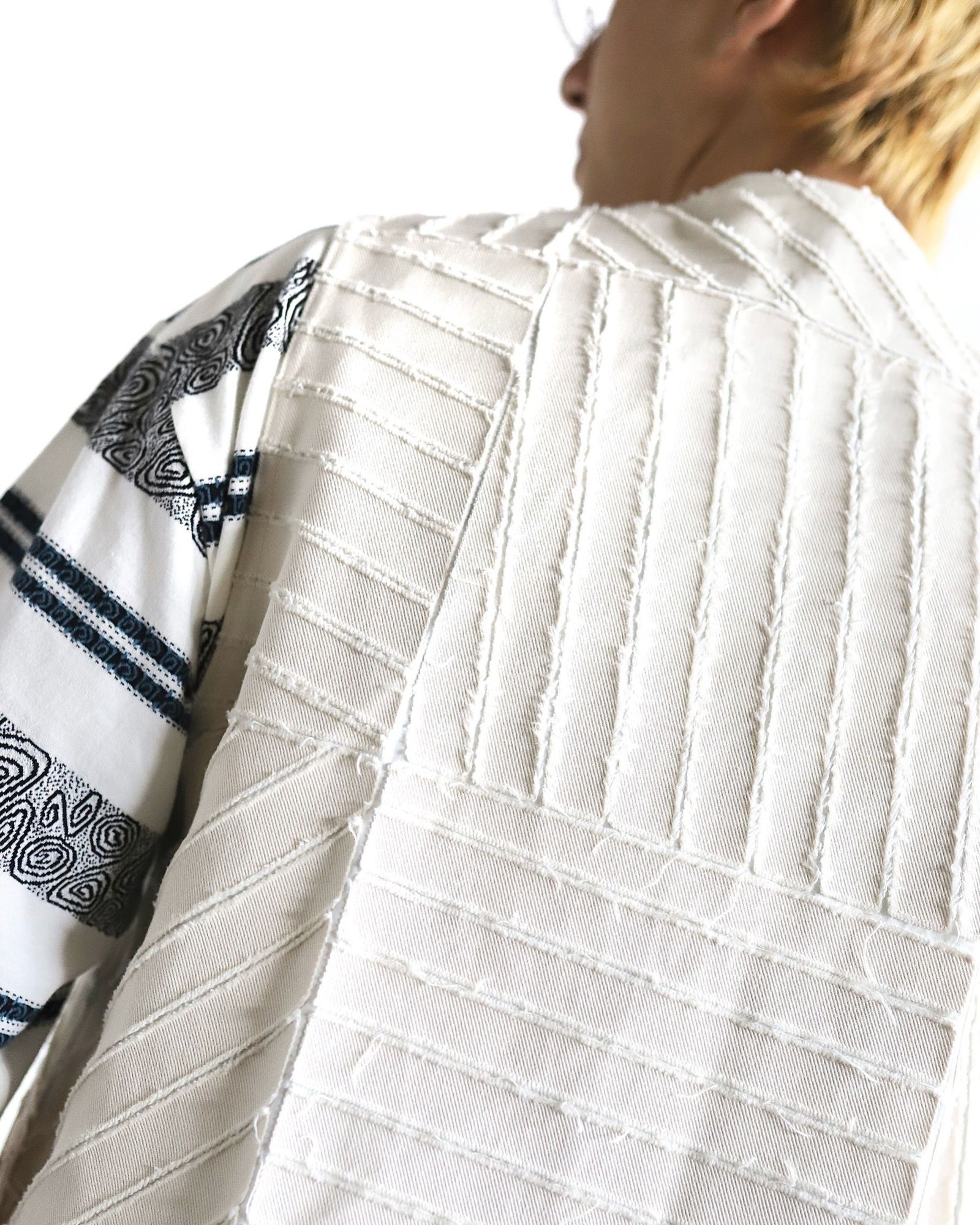 YOKE - ヨーク24SS BONDING OPAL WORK VEST(YK24SS0622V)IVORY