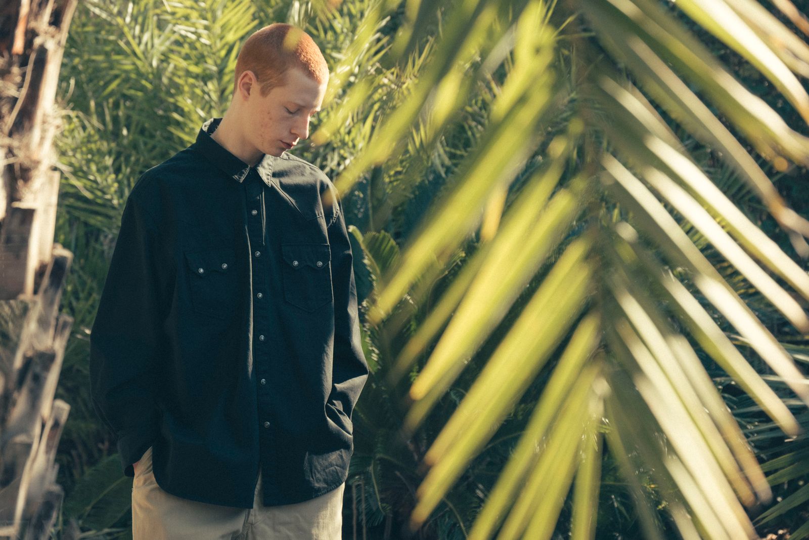 ファウンダ 25SS WESTERN SHIRT(015D251004)BLACK