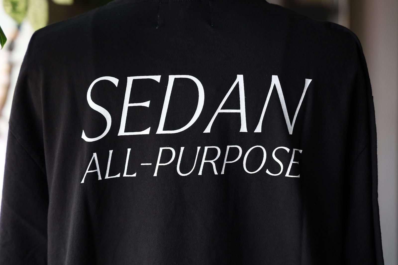 セダンオールパーパス SS25 Garment Dyed S/S Tee(SD25S-CT09)Black☆5月17日(土)発売！
