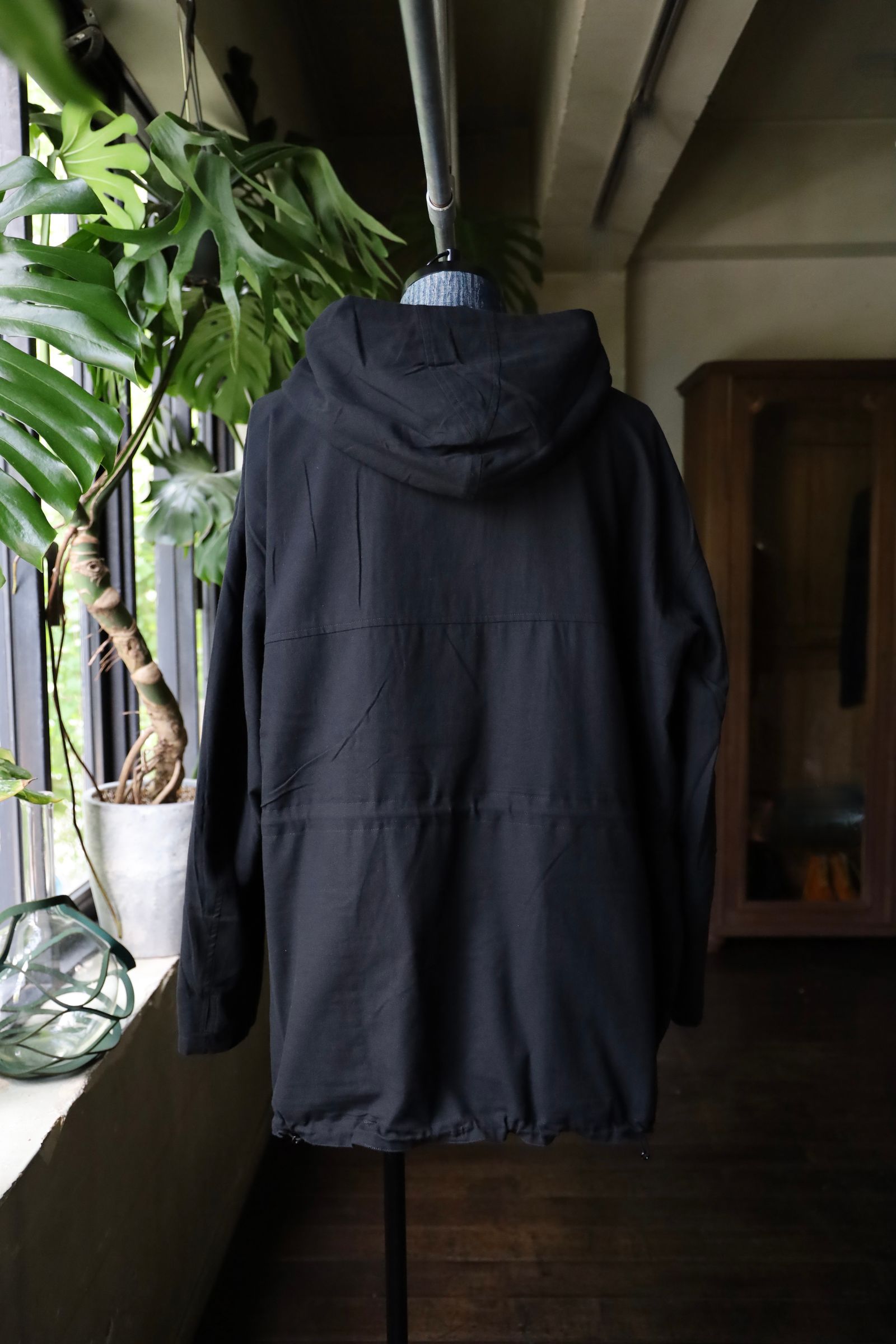 フレッシュサービス TYPEWRITER REVERSIBLE WINDBLUSE(FSC243-30007)BLACK