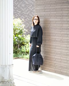 Graphpaper 新作Satin Oversized Band Collar Shirt style.2026.04.05