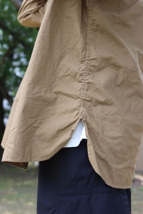 A.PRESSE Over Dyeing Military Shirt style.2022.6.17. ※6月18日(土)スタート
