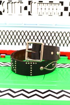 セントマイケル 26SS BLACK STONE HTC_BELT (SM-MK8-0000-C65)BLACK☆5月16日(土)発売！