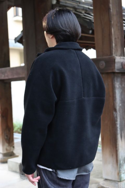 Graphpaper Wool Boa Zip-Up Blouson(GU213-70206B) style.2021.10.25.
