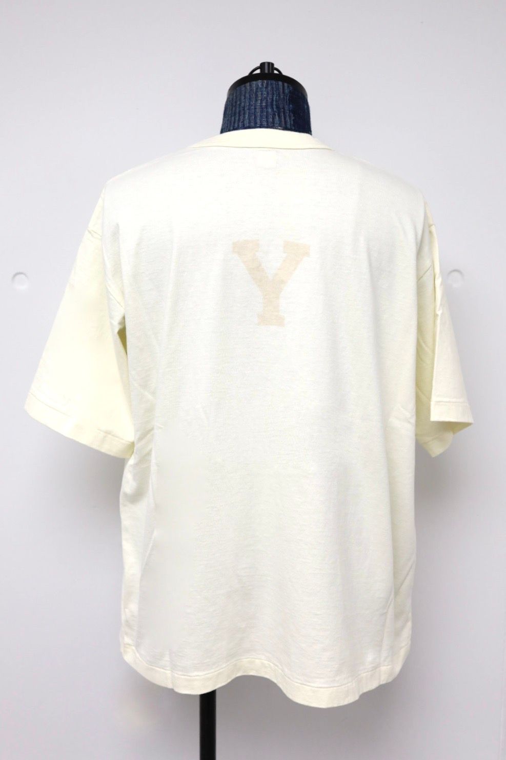 blurhms ROOTSTOCK ブラームスルーツストック 26SS ALE-Y 88/12 Print Tee WIDE(bROOTS25S36S26A)IVORY x FADE BAGE☆4月17日(金)新作発売！