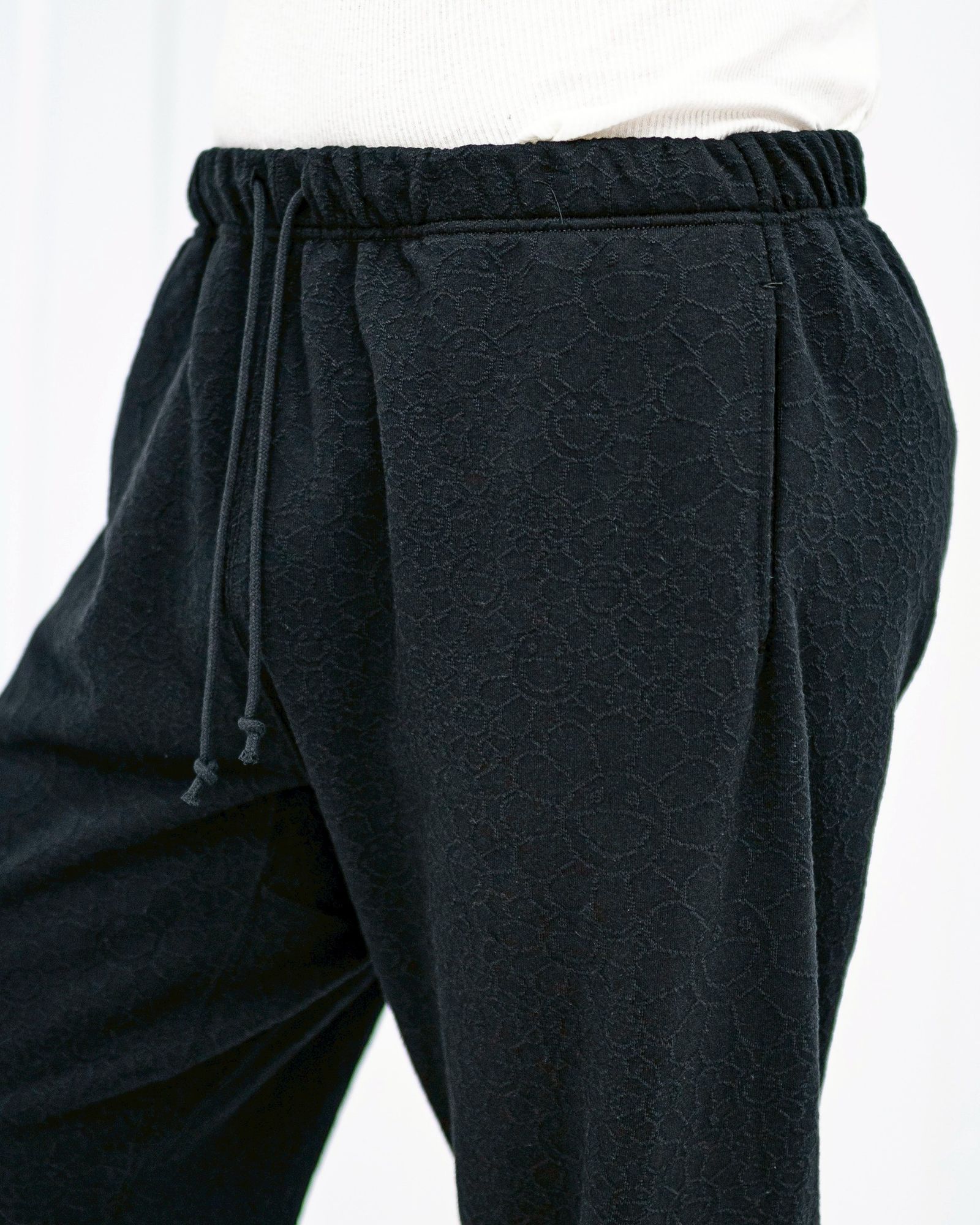 モノノケ・メイド スウェットパンツ SWEAT PANTS_FLOWER(MT-MK8-0000-016)BLACK