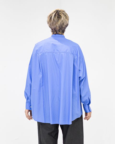 グラフペーパー Broad L/S Oversized Band Collar Shirt 2月14日(土)新作発売！