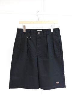 セダンオールパーパス 26SS Dickies / Tuck Wide Shorts(SD26S-PT07)BLACK☆4月18日(土)新作発売！