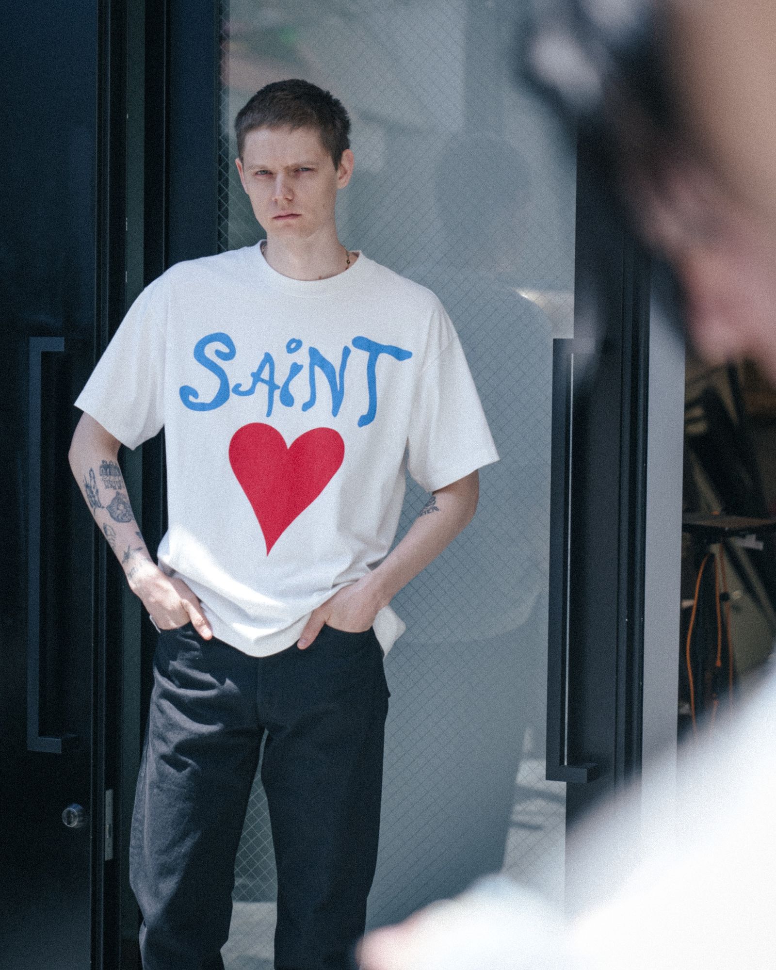 セントマイケル 26AW DEEP_SS T-SHIRT(SM-MK1-0000-011)WHITE☆7月6日(月)発売！