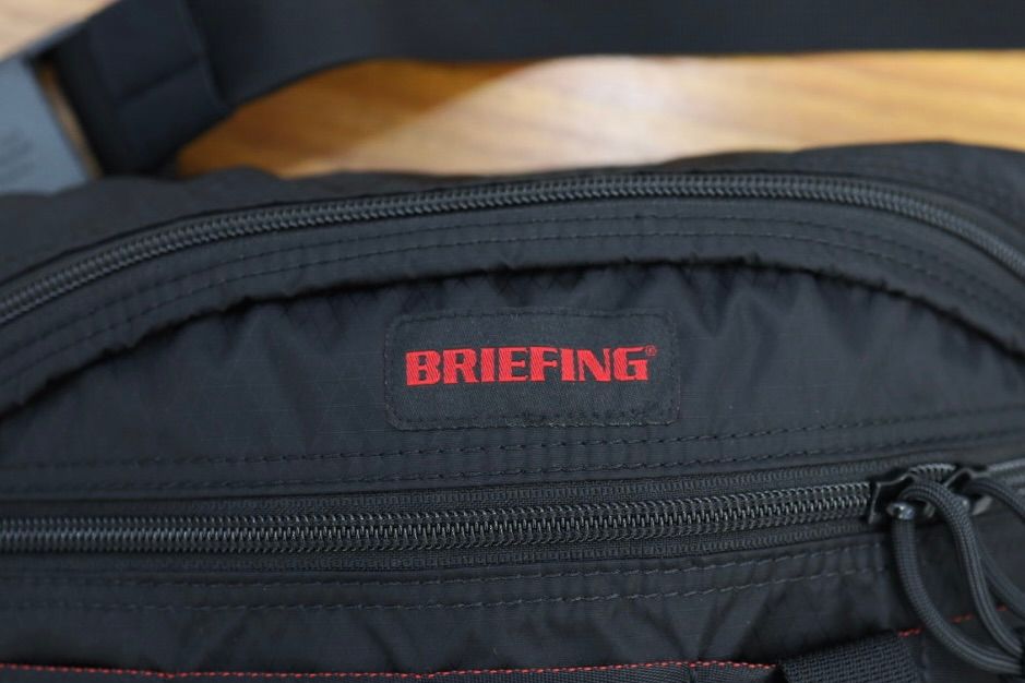 コムデギャルソンオム26SS BRIEFINGコラボ ナイロンウエストポーチ(HQ-K203-051-1)BLACK★4月3日(金)発売！