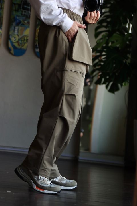 FreshService 23SS SOLOTEX TWILL FUNCTIONAL BLOUSON"KHAKI"スタイル