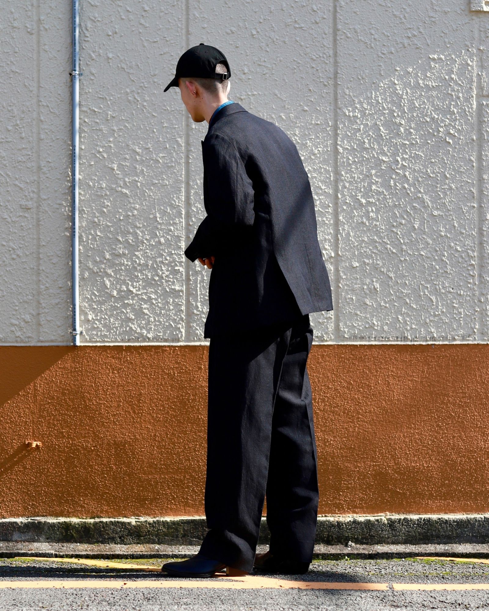 アプレッセWide Tapered Trousers(23SAP-04-20M)NAVY