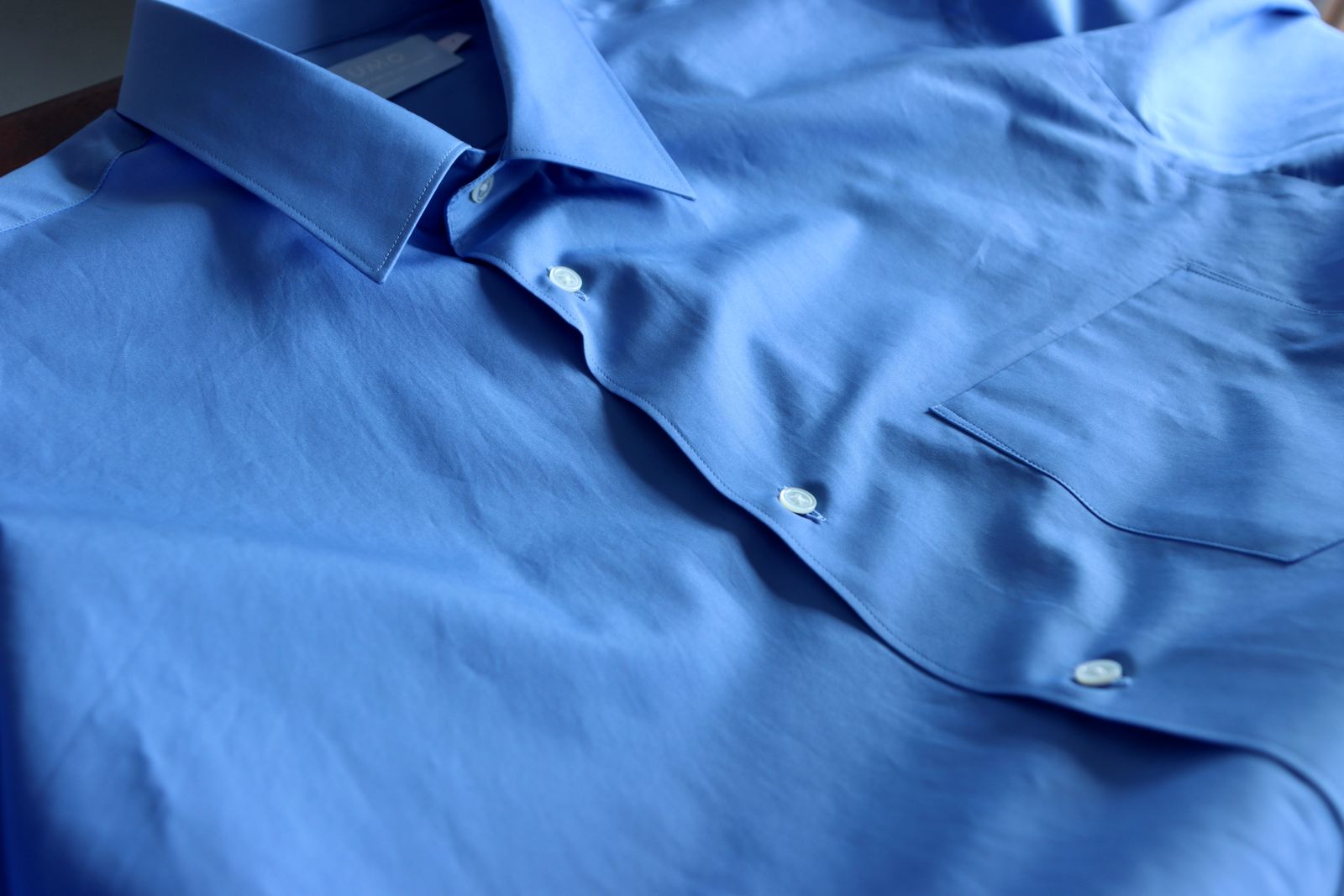 グラフペーパーシャツ 25SS ALUMO for GP Regular Collar Shirt(GM251-50094B)BLUE