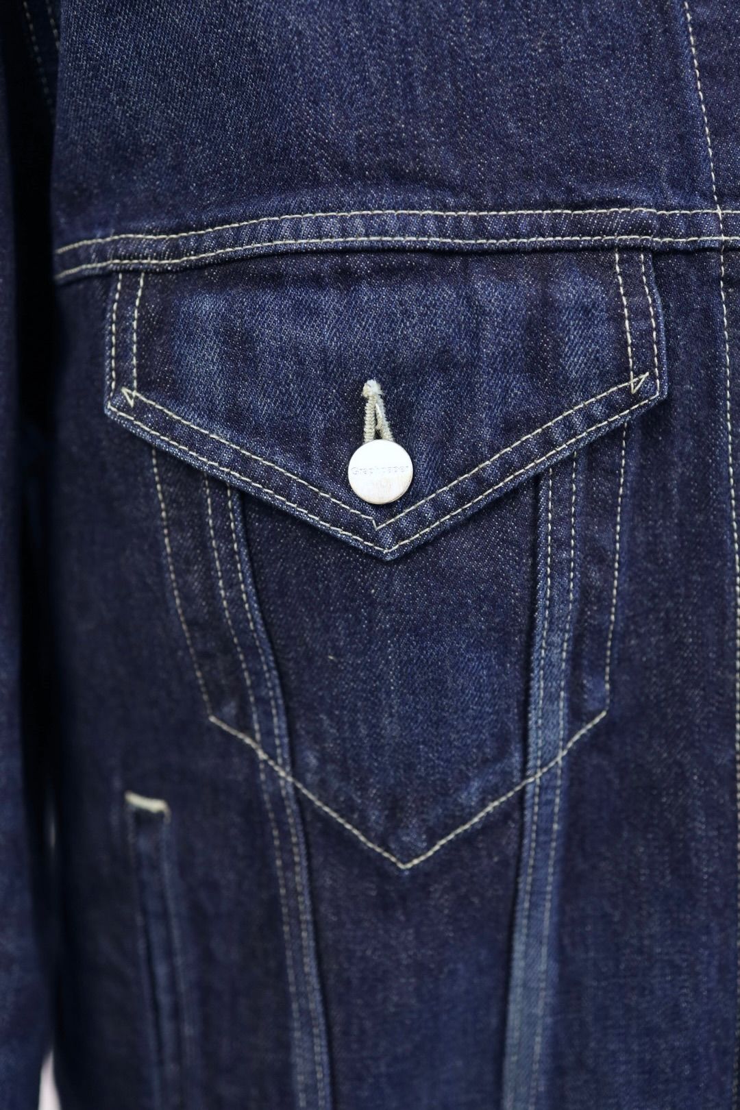 グラフペーパー Selvage Denim Trucker Jacket(GU261-20055DB)INDIGO_DARK FADE★1月24日(土)発売！