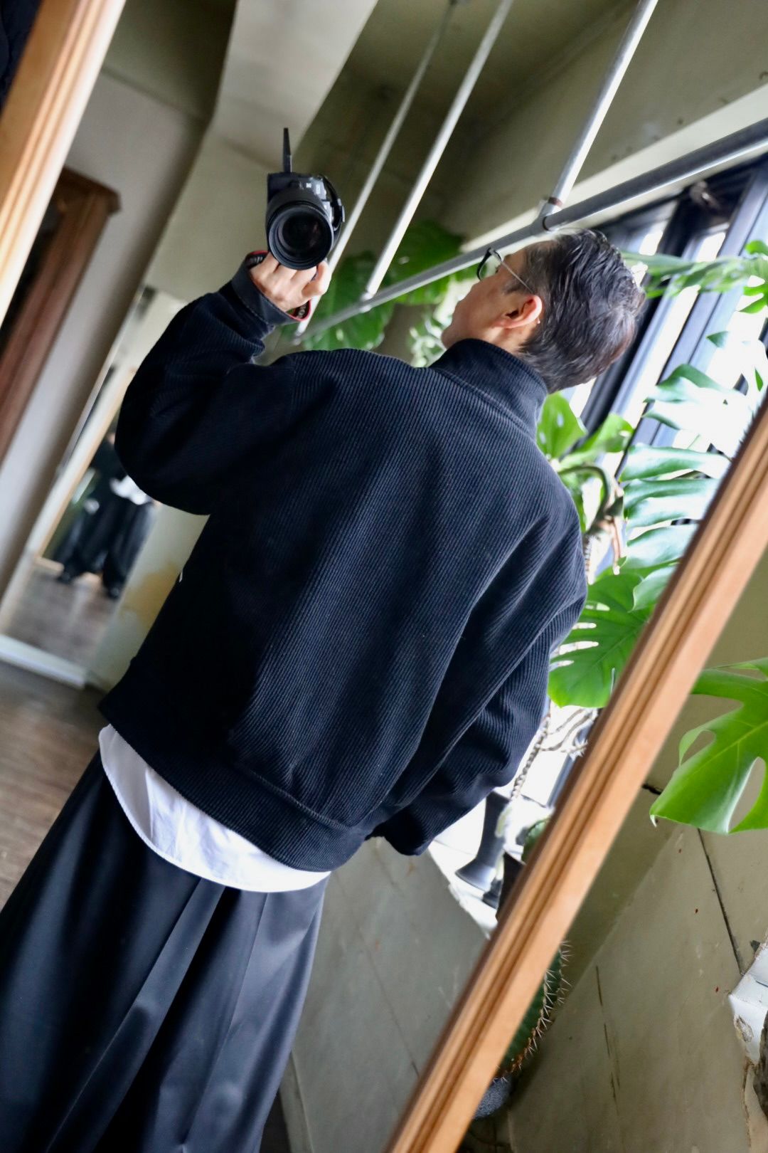A.PRESSE Wool Corduroy Bomber Jacket 2025スタイル