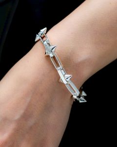 XOLO JEWELRY ブレスレット / Spike Link Bracelet -15mm-(XOB112)