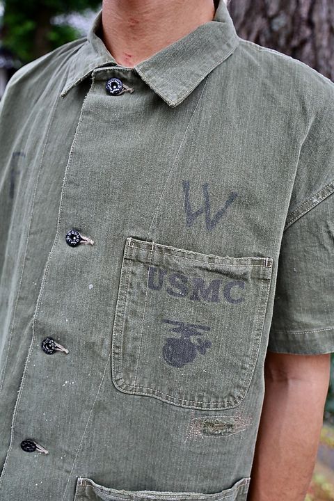 BOWWOW PW P-41 HBT SS JK AGED MARKスタイル