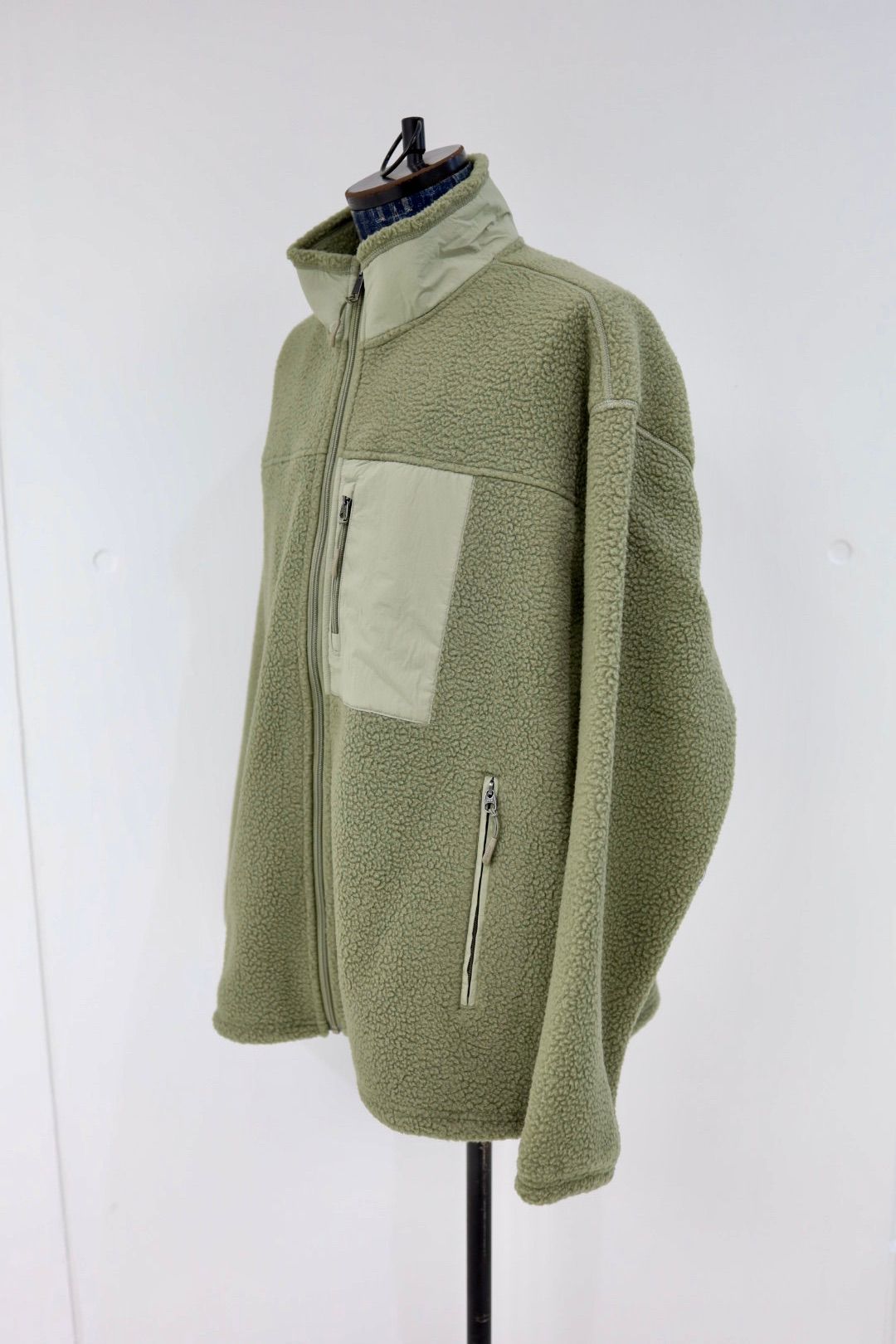 フレッシュサービス HEAVY FLEECE ZIP-UP JACKET (FSC253-30191)BEIGE