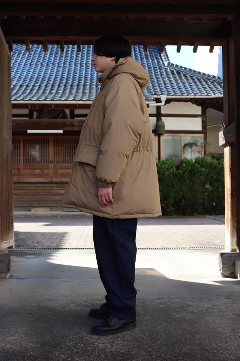 FreshService LONG HOODED DOWN COAT style.2021.11.28
