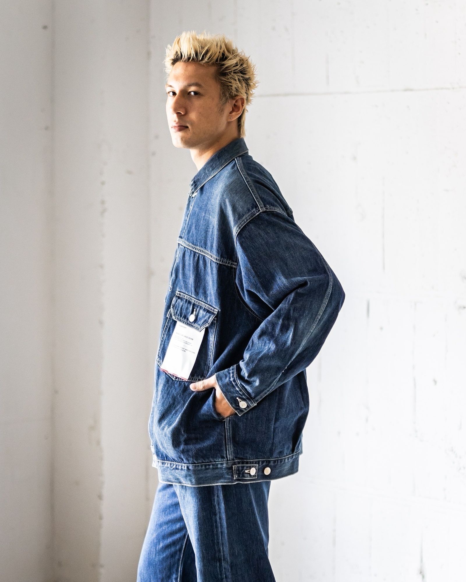 Graphpaper Selvage Denim Jacket (INDIGO_DARK FADE)☆7月25日